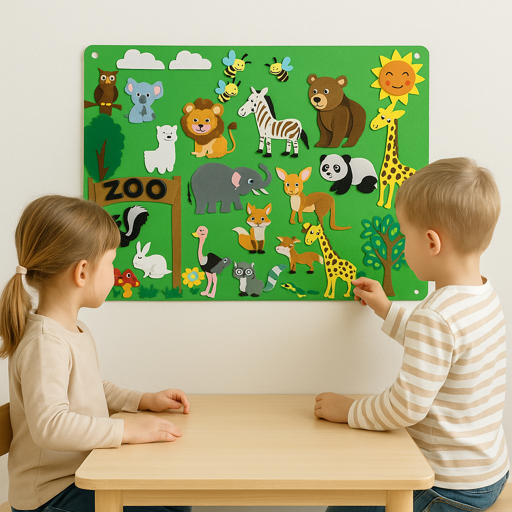 Felt Board for Kids | Durable, Educational & Encourages Imagination and Creativity During Playtime