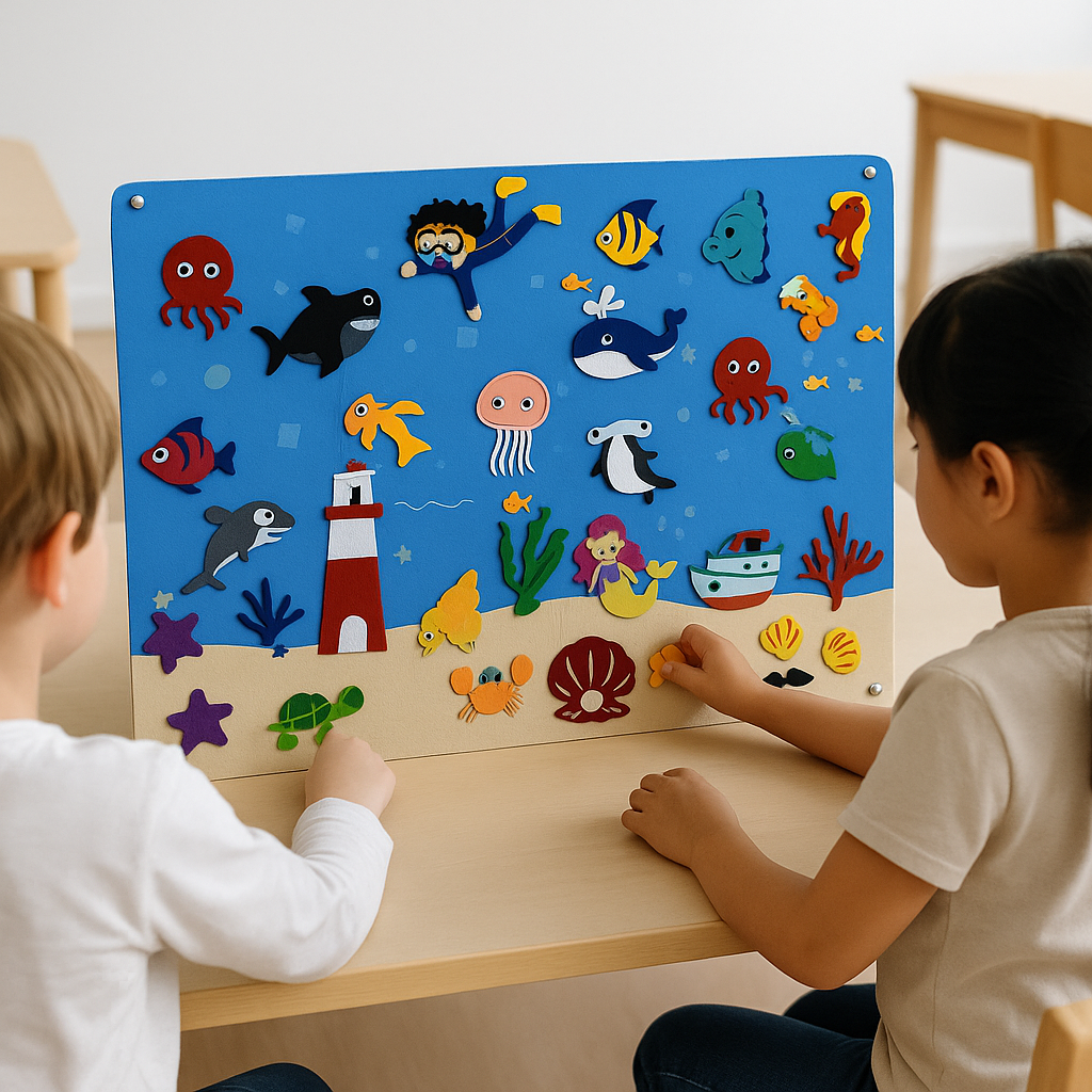 Felt Board for Kids | Durable, Educational & Encourages Imagination and Creativity During Playtime
