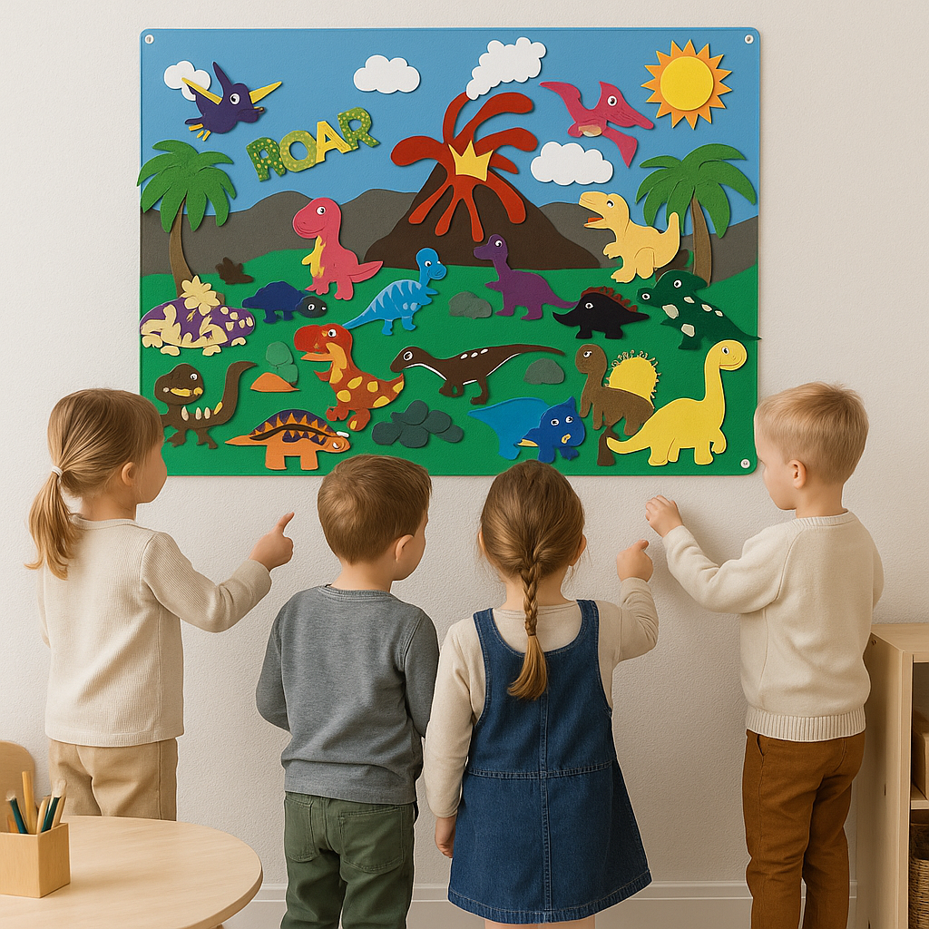 Felt Board for Kids | Durable, Educational & Encourages Imagination and Creativity During Playtime