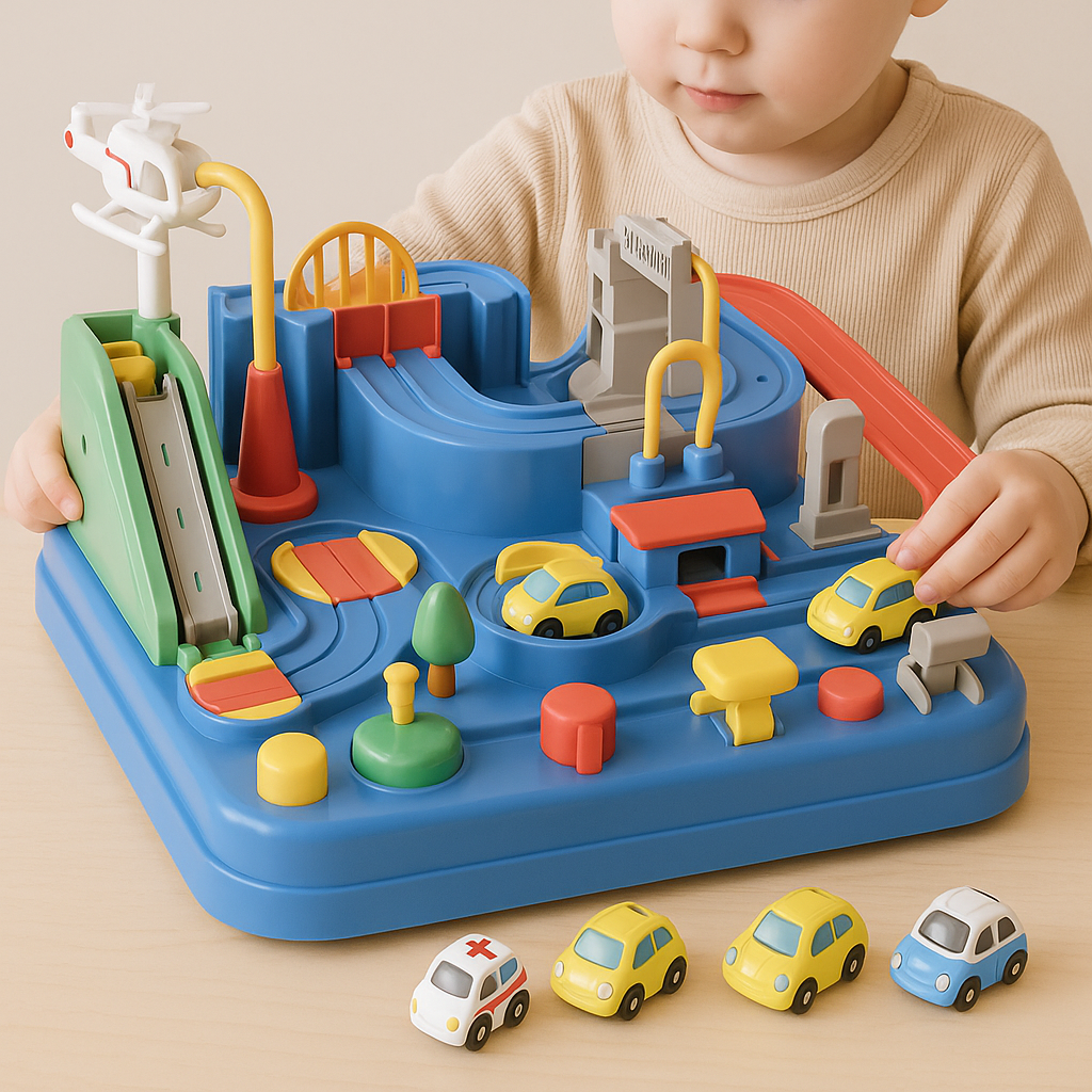 Car Adventure™ - Educational Toys for Children | Stimulates Cognitive Skills and Spatial Awareness from 3 Years Old