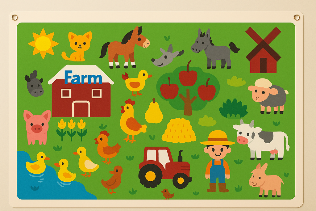 Felt Board for Kids | Durable, Educational & Encourages Imagination and Creativity During Playtime