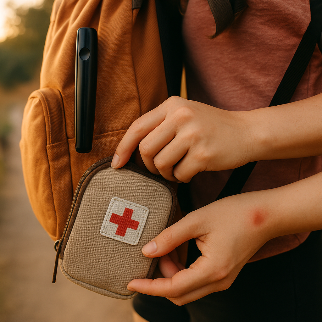 Portable Anti-Itch Mosquito Bite Relief Pen – Physical Itch Stick for Adults & Children, Fast-Acting mosquito bite zapper, Itch Relief Solution