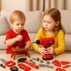 Child-Safe Tool Play Set | Non-Toxic, Lightweight Tools for Creative Imaginative Play and Skill Development
