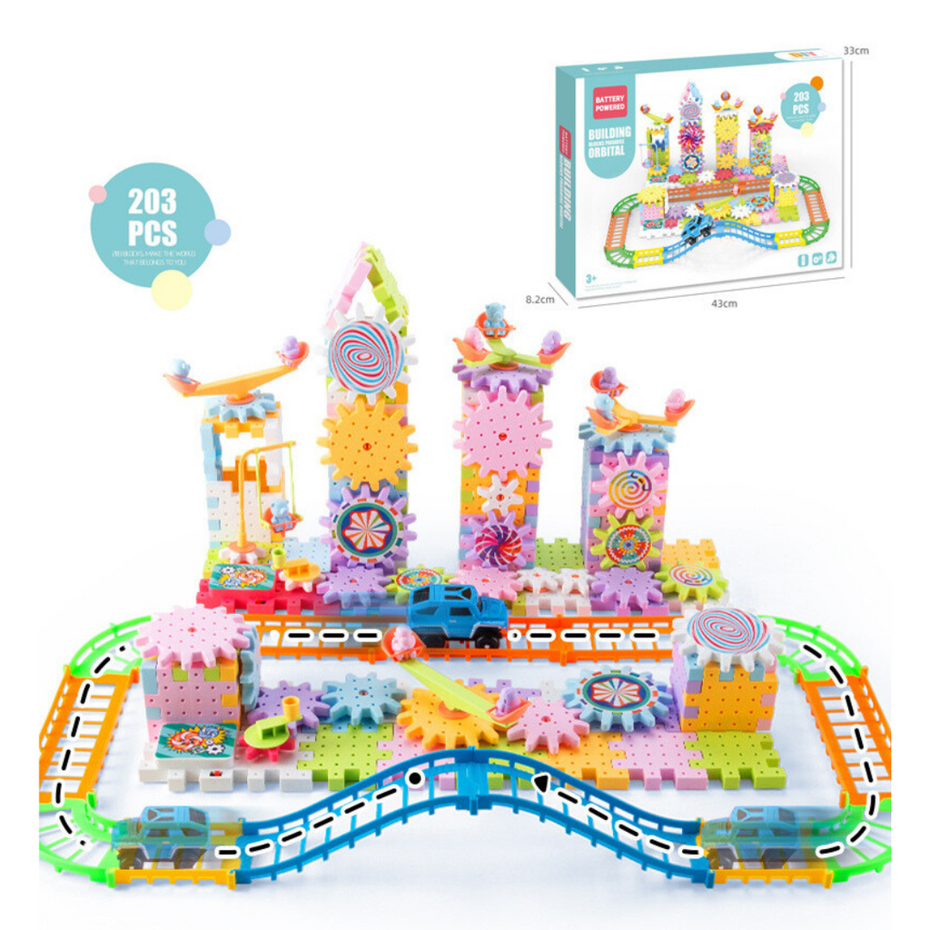 Rottery™ | Rotating Montessori Building Blocks Toy | Educational STEM Learning Toy for Kids & Toddlers