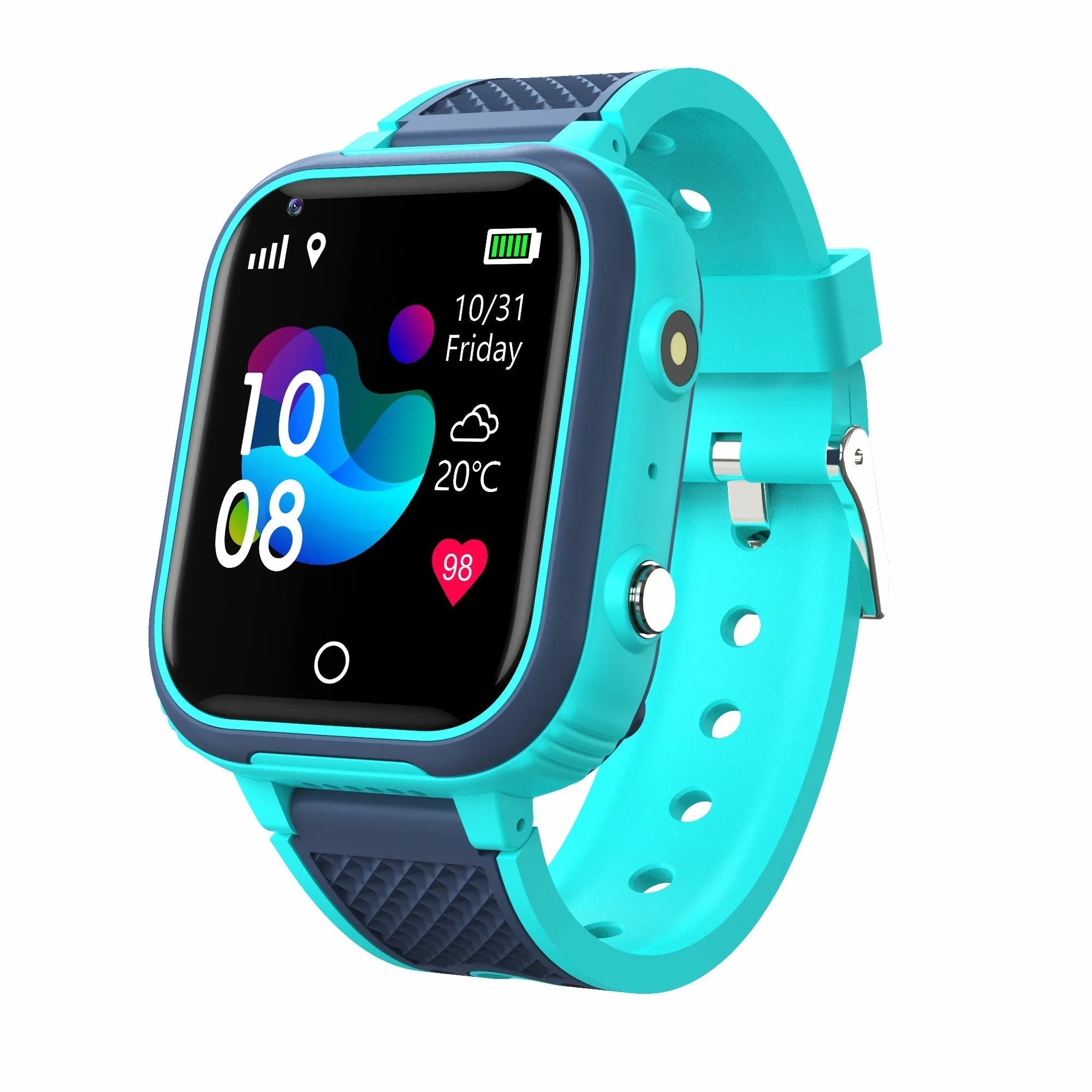 Kids Waterproof Smartwatch with GPS | 4G Calling, Educational Games & SOS Feature for Safety Monitoring