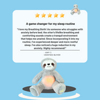 Breathing Otter Plush Toy - Soothing Stitch Teddy for Anxiety & Stress Relief