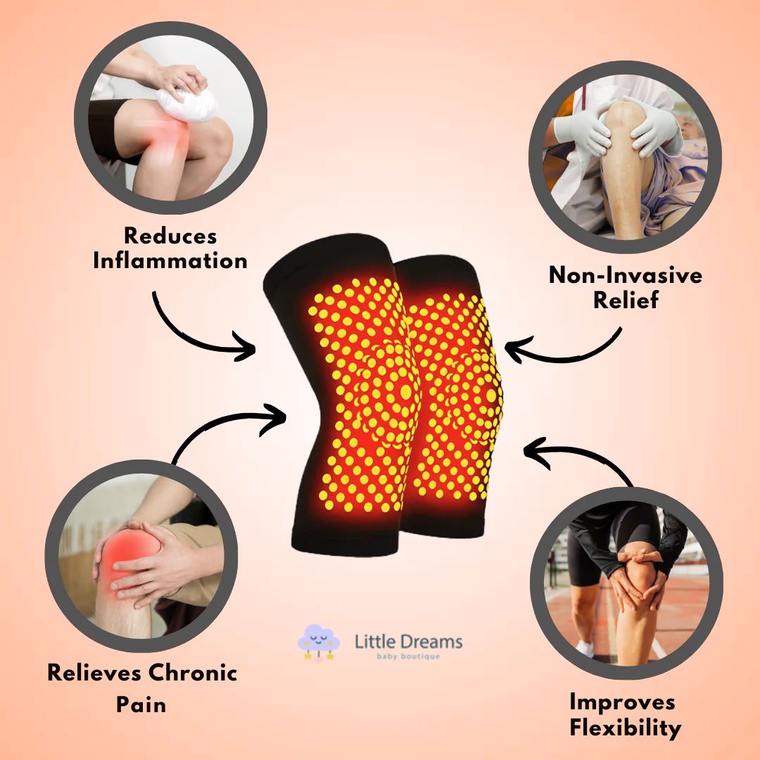 Thermal Knee Braces for Arthritis - Warmers for Knee Pain Relief