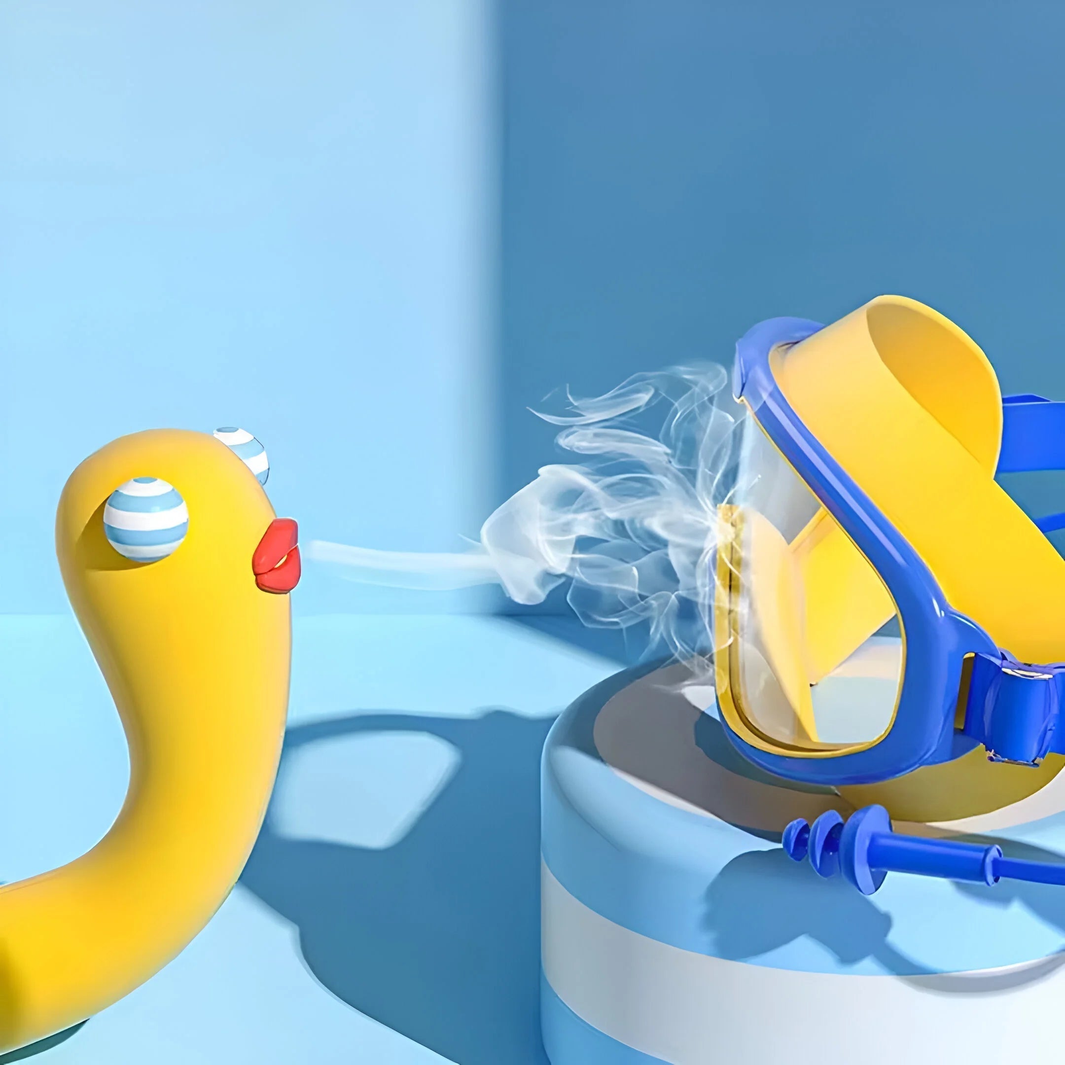 Children's Diving Goggles | 180° Panoramic View, Anti-Fog & UV Protection for Swimming Lessons and Summer Vacations