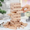 Image of Wooden Tumble Tower - Jenga Game for Fun and Parties