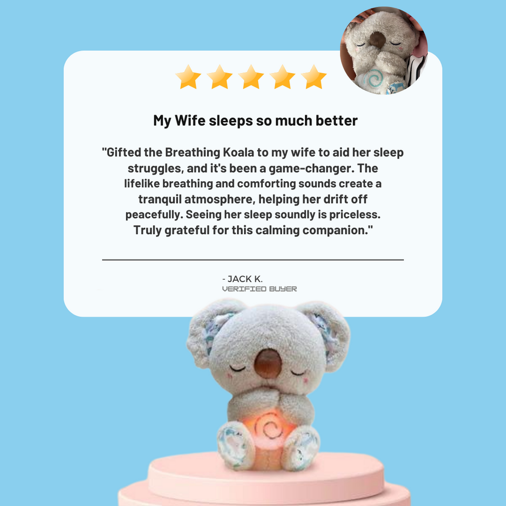Soothing Relief Koala | Plush Stress Relief Toy for Kids & Adults, Ideal for Relaxation and Comfort