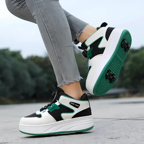 Hidden Wheel Skate Sneakers | Breathable, Anti-Slip & Perfect for Kids' Outdoor Adventures