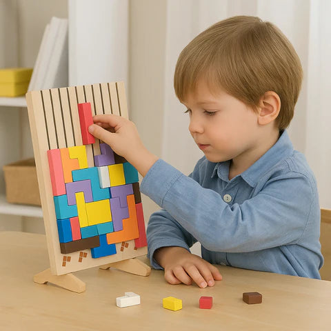 Montessori Color Puzzle | Enhances Creativity, Memory & Focus for Kids Aged 3-5+