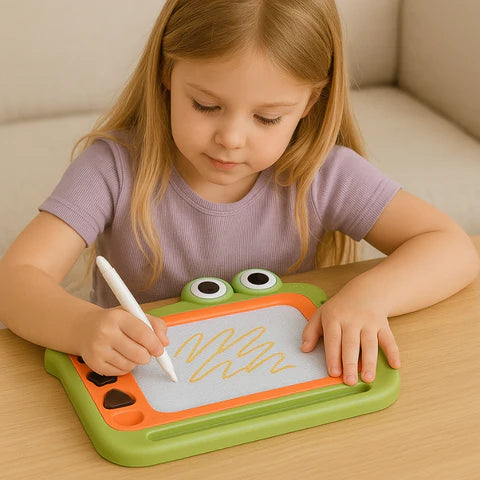 Magnetic Drawing Board for Kids | Mess-Free, Lightweight & Travel-Friendly for Creative Play Anywhere