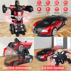 Ultra-Sensing Transforming RC Car