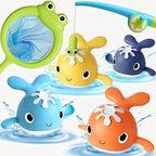 Aqualure™ | Bath Fishing Set for Kids | Interactive Bath Toy with Fishing Rod & Floating Fish | Perfect for Bath Time Fun