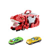 Image of Children’s Dino Truck Playset – Dinosaur Car Transporter and Monster Trucks for Boys