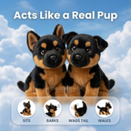 Milow Puppy – Realistic Robot Puppy Toy That Walks & Barks | Interactive Dog Pet for Kids & Adults