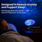 Rechargeable Sensory Lights for Autism & ADHD – Calming Multi-Colour Sensory Lighting Lamp for Children’s Sleep & Relaxation