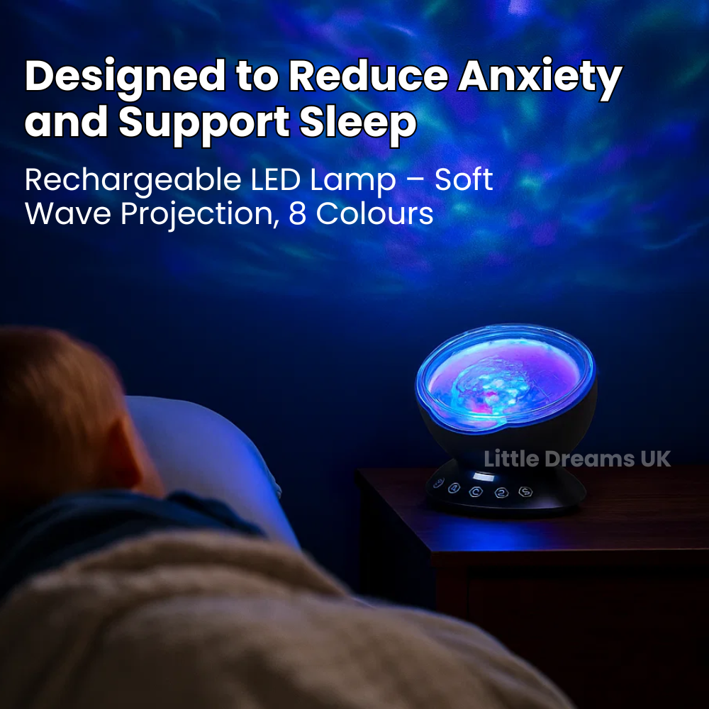 Rechargeable Sensory Lights for Autism & ADHD – Calming Multi-Colour Sensory Lighting Lamp for Children’s Sleep & Relaxation