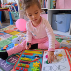 Montessori Sensory Board | Portable, Durable & Engaging Learning Tool for Toddlers Ages 2-5