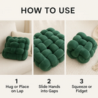 Sensory Cuddle Square | Ideal Therapeutic Presents for Teenagers with Autism | Anxiety and Stress Relief Weighted Pillow