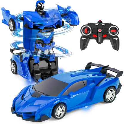 2 in 1 Transformer Remote Control Car Toy Gift For Kids