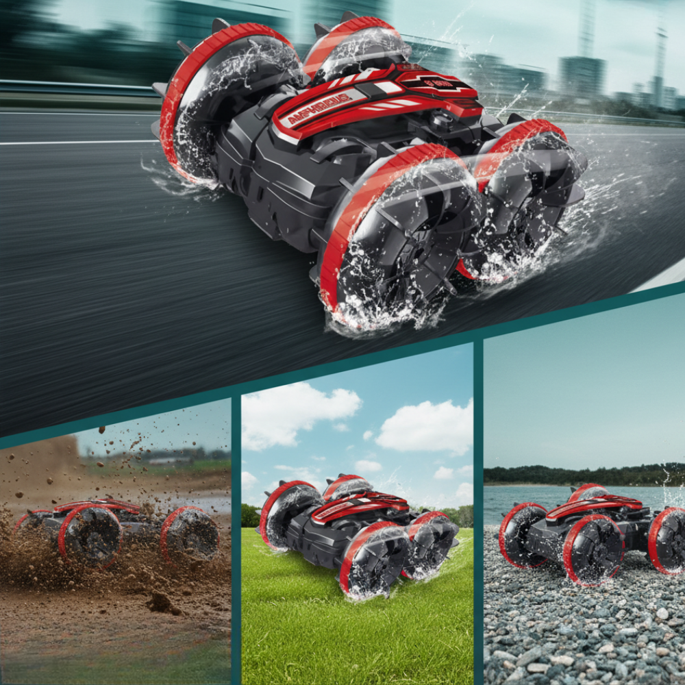 Safe & Fun Remote Control Car for 3, 4, 5 Year Olds | Waterproof Best Remote Control Car Toy for Boys & Girls