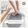 Image of Bathroom Waterproof Floor Mat - Quick Drying & Absorbent Magic Mats with Rubber Backing