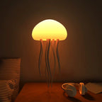 LED Jellyfish Lamp | Colour-Changing RGB Night Light with Voice Activation, for Home Ambience and Kids’ Room Decor