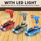 Laser-Controlled Wall Climbing RC Car | Gravity-Defying, LED Lights & Fun for Kids Aged 3+