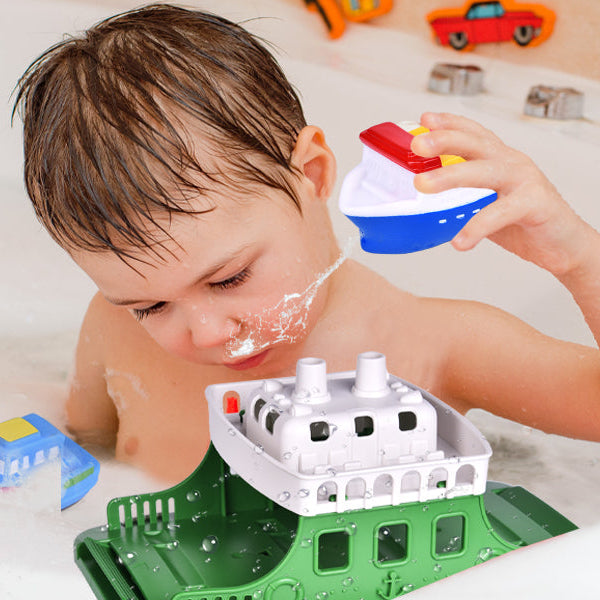 Bath Toy Boat for Toddlers – Floating Boat Toys for Fun Water Play in the Bath