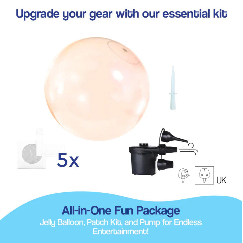 Giant Inflatable Jelly Balloon Ball | Durable, Tear-Resistant & Perfect for Outdoor Play, Pool Parties & Birthdays