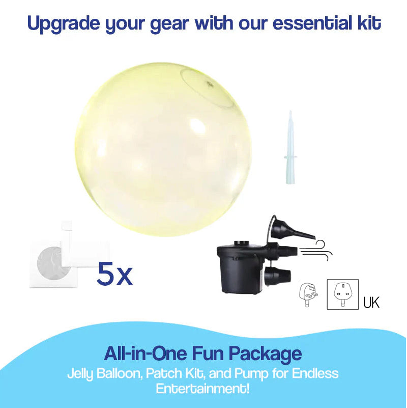 Giant Inflatable Jelly Balloon Ball | Durable, Tear-Resistant & Perfect for Outdoor Play, Pool Parties & Birthdays