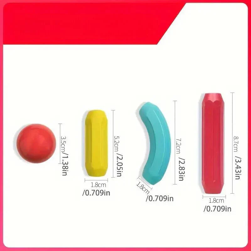 Magnetic Building Set for Kids | Colorful STEM Playing Magnets for Creativity, Cognitive Development & Collaborative Play