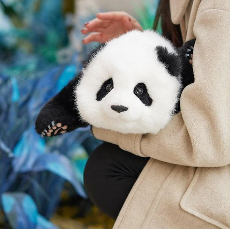 Lifelike Weighted Plush Panda | 4lb Stress-Relief Companion for Adults, Children & Elders