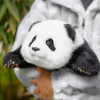 Lifelike Weighted Plush Panda | 4lb Stress-Relief Companion for Adults, Children & Elders