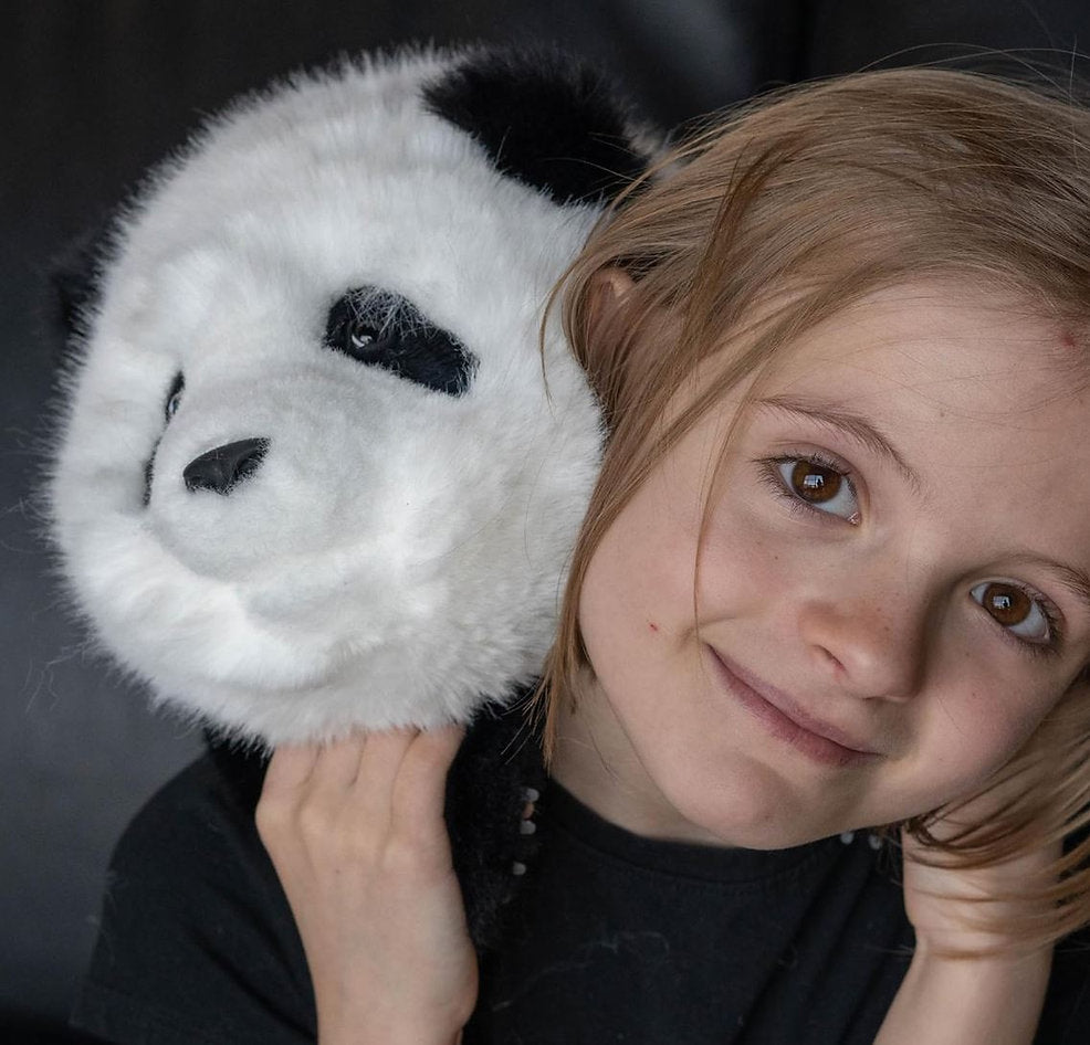 Lifelike Weighted Plush Panda | 4lb Stress-Relief Companion for Adults, Children & Elders