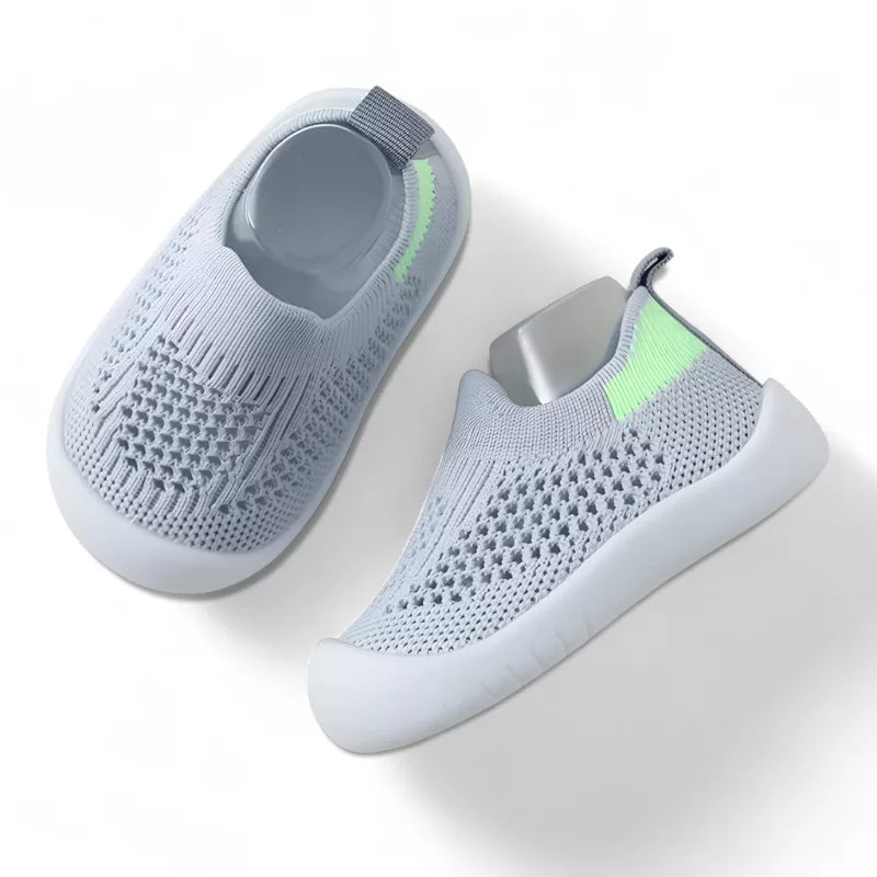 Baby Mesh Slip-On Infant Soft Shoes | Non-Slip, Breathable Design for First Walkers