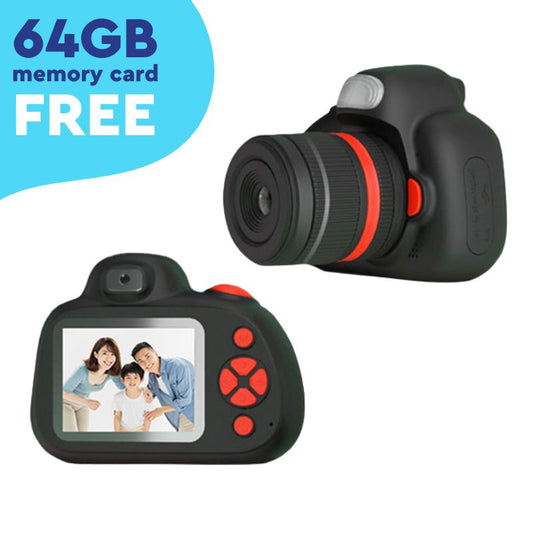 Mini Photographer Digital Camera | Dual Lens, Autofocus & Child-Friendly Design for Creative Kids Aged 4+