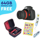 Mini Digital Camera for Kids | Dual Cameras, Autofocus & Lightweight Design for Young Photographers Age 4+