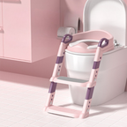 Toilet Step Stool with Potty Training Seat – Kids Climbable Potty Support for Independence