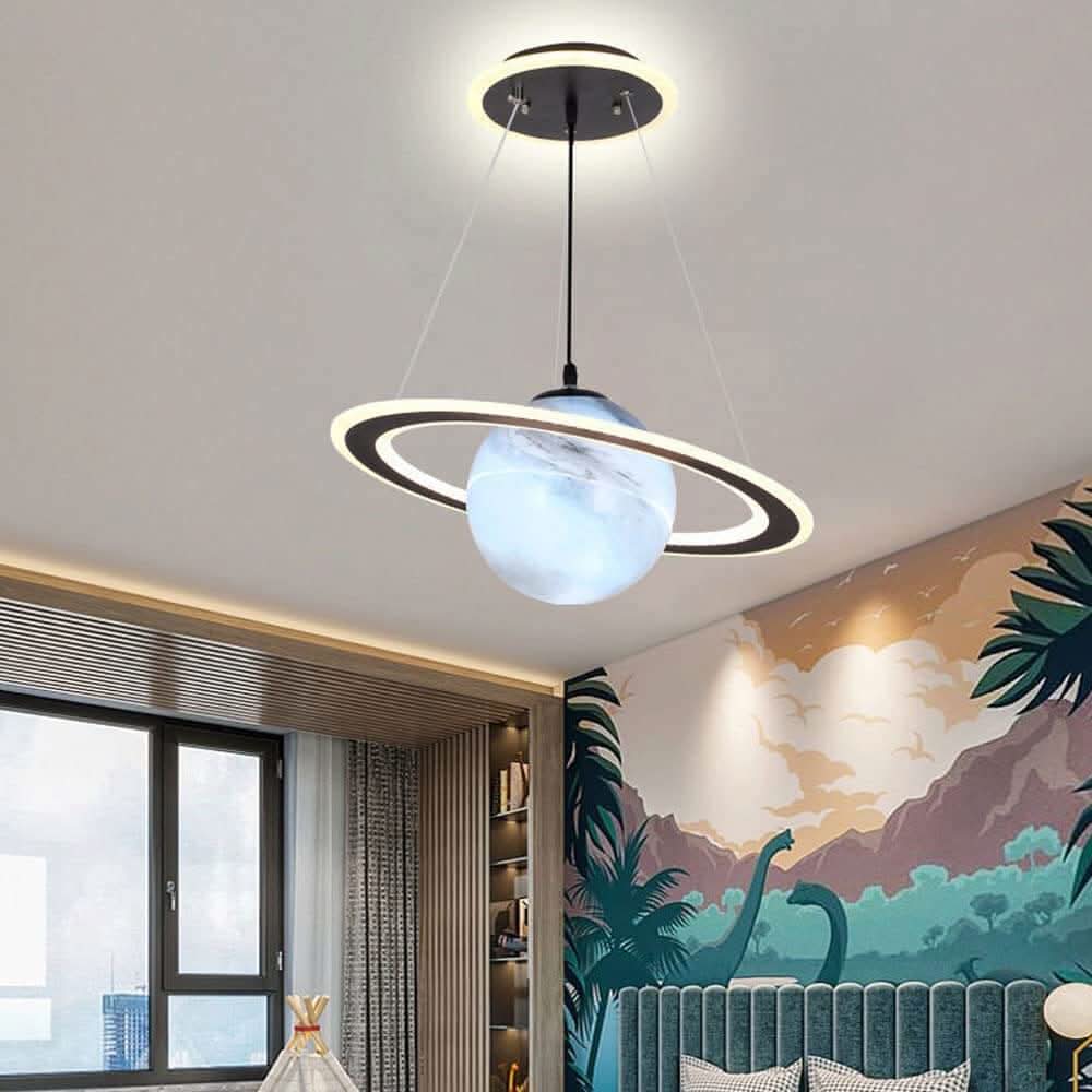LED Pendant Lamp | Fun Planet Design, Energy-Efficient & Safe Lighting for Kids' Rooms