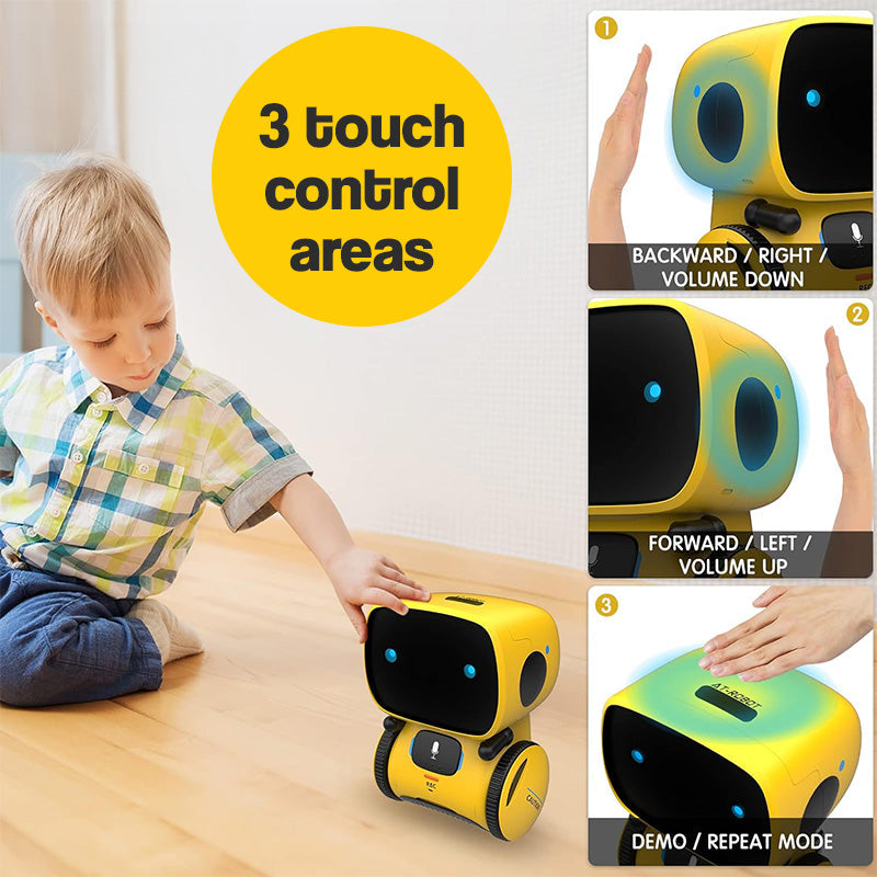 Interactive Learning Robot | Voice-Activated, STEM Enrichment & Emotional Support for Kids Aged 3+