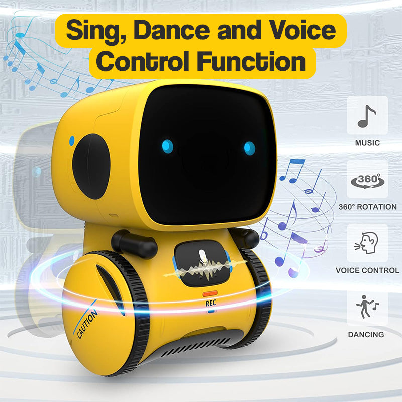 Interactive Learning Robot | Voice-Activated, STEM Enrichment & Emotional Support for Kids Aged 3+