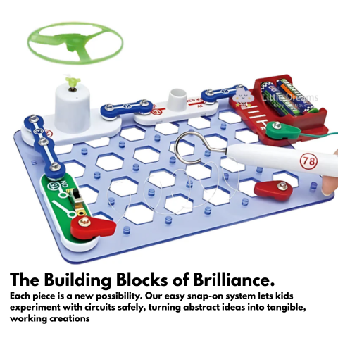 Interactive Easy-Build Electronics Kit for Kids | Color-Coded Parts & STEM Learning for Ages 5+