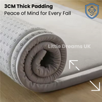 Premium Soft Play Mat | Cozy, Non-Toxic & Ideal for Baby's Adventure Zone