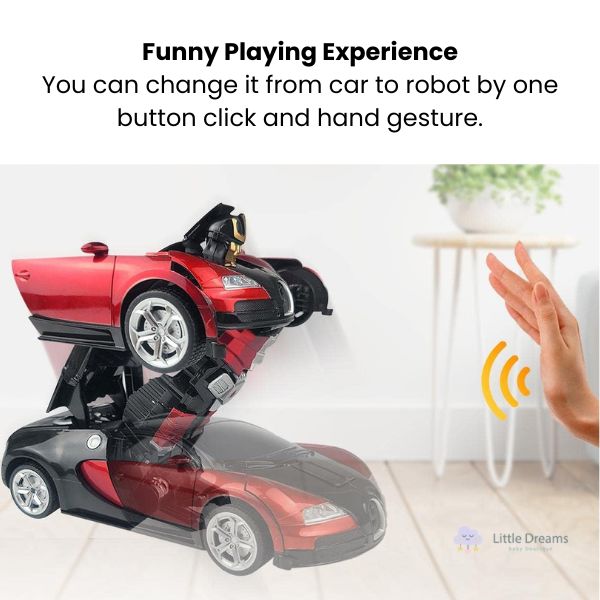 Ultra-Sensing Transforming RC Car