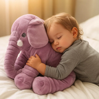 Soft Elephant Cuddle Pillow | Soft, Lightweight & Ideal for Babies and Kids' Naptime and Playtime