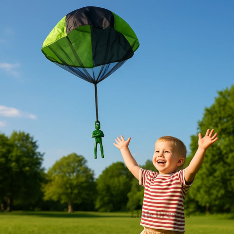 Parachute Toy for Kids | Tangle-Free, Lightweight & Perfect for Outdoor Adventures and Coordination Development