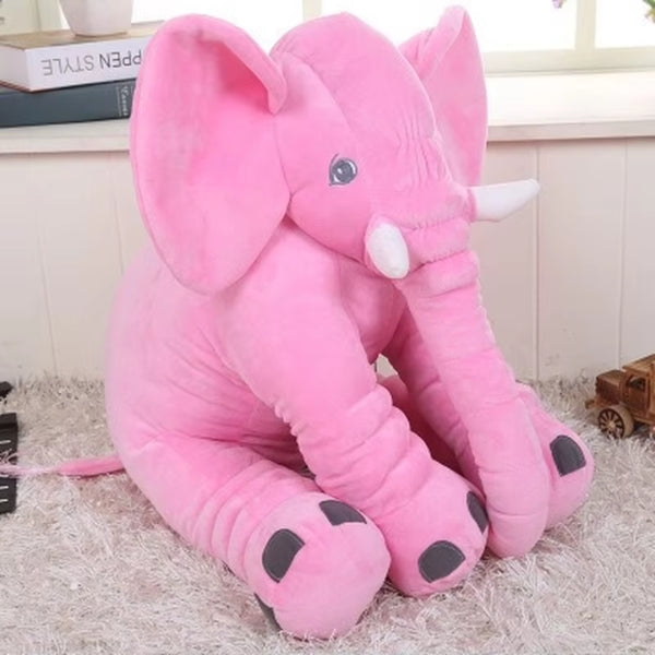 Huge Elephant Pillow Teddy – Jumbo Cuddle Toy Plush for Snuggling